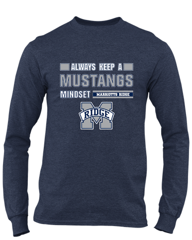 Marriotts Ridge Mustangs Mindset Men's Premium LS T-Shirt