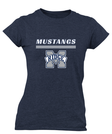 Marriotts Ridge Mustangs Mascot #8 Women's SS T-Shirt