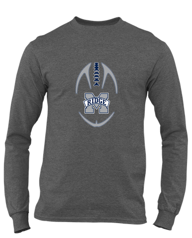 Marriotts Ridge Mustangs Football #4 Men's Premium LS T-Shirt