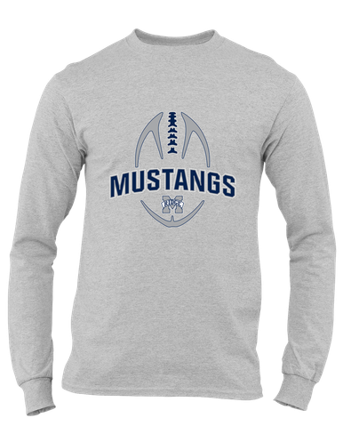 Marriotts Ridge Mustangs Football #5 Men's Premium LS T-Shirt