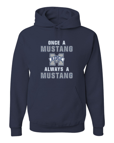 Marriotts Ridge Mustangs Once A Men's Premium Hoodie