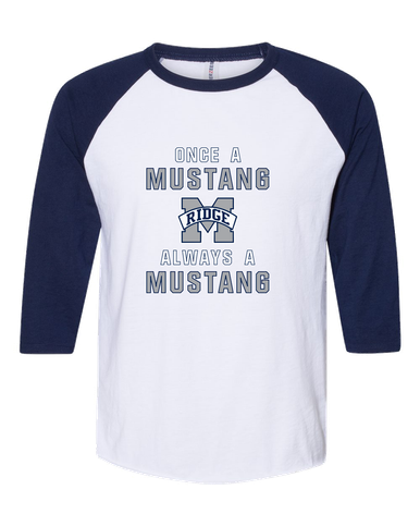 Marriotts Ridge Mustangs Once A Men's Baseball T-Shirt