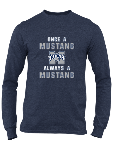 Marriotts Ridge Mustangs Once A Men's Premium LS T-Shirt