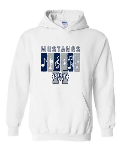 Marriotts Ridge Mustangs Band # 2 Men's Hoodie