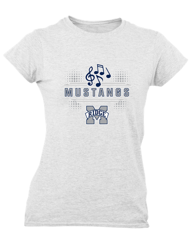 Marriotts Ridge Mustangs Band # 3 Women's Premium SS T-Shirt