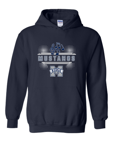 Marriotts Ridge Mustangs Band # 3 Men's Hoodie