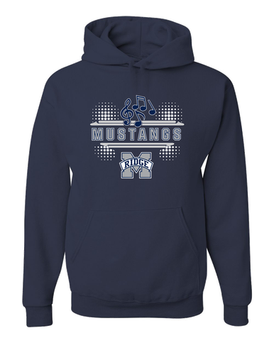 Marriotts Ridge Mustangs Band # 3 Men's Premium Hoodie