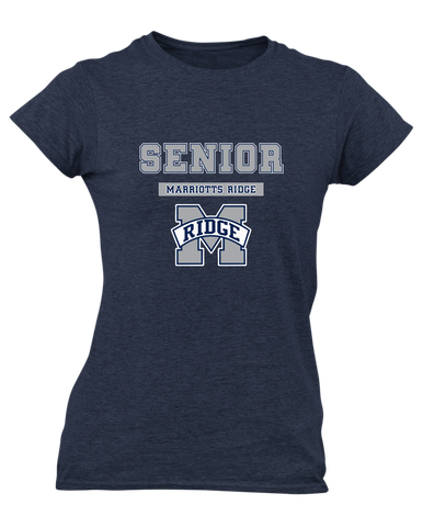 Marriotts Ridge Mustangs Senior #2 Women's SS T-Shirt