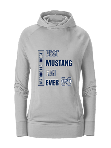 Marriotts Ridge Mustangs Best Mustang Fan Women's Hoodie