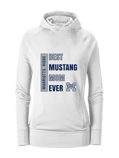 Marriotts Ridge Mustangs Best Mustang Mom Women's Hoodie