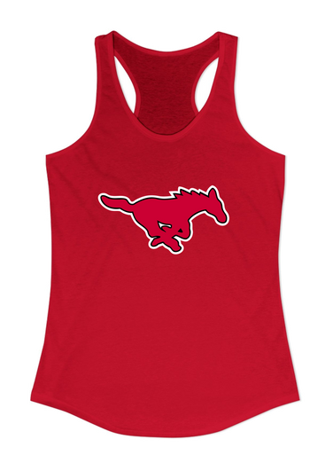 North Shore Mustangs Mascot #1 Women's Tank Top