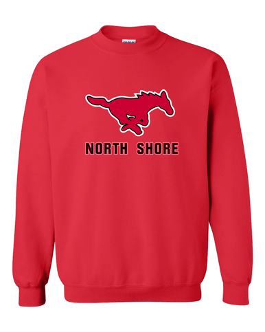 North Shore Mustangs Mascot #2 Men's Sweatshirt