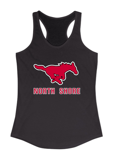 North Shore Mustangs Mascot #2 Women's Tank Top