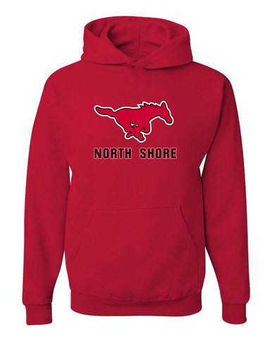 North Shore Mustangs Mascot #2 Men's Premium Hoodie