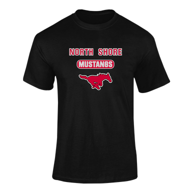 North Shore Mustangs Mascot #3 Men's Premium SS T-Shirt