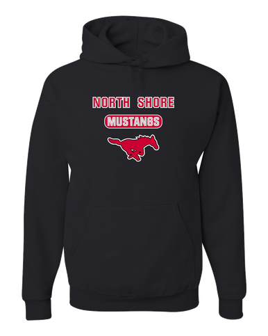 North Shore Mustangs Mascot #3 Men's Premium Hoodie