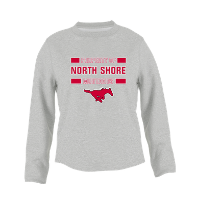 North Shore Mustangs Property Of Women's Sweatshirt