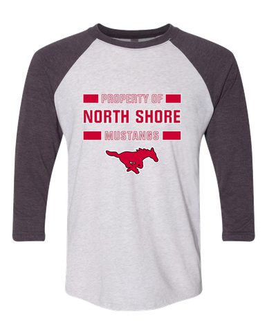 North Shore Mustangs Property Of Men's Baseball T-Shirt