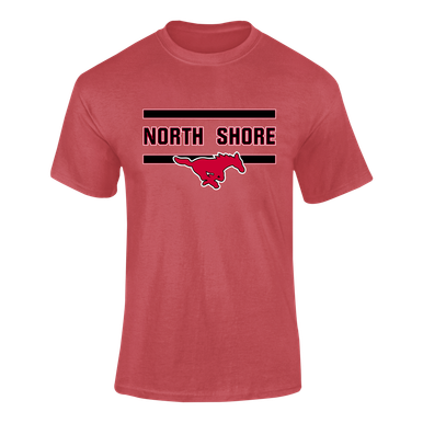 North Shore Mustangs Mascot #4 Men's Premium SS T-Shirt