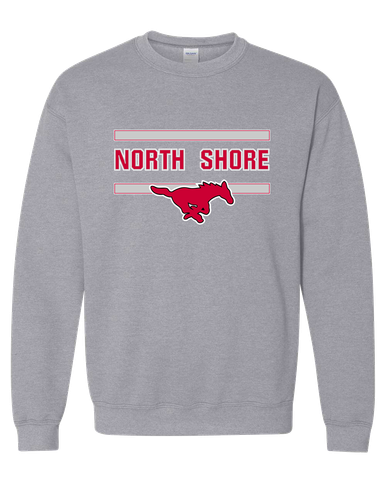 North Shore Mustangs Mascot #4 Men's Sweatshirt
