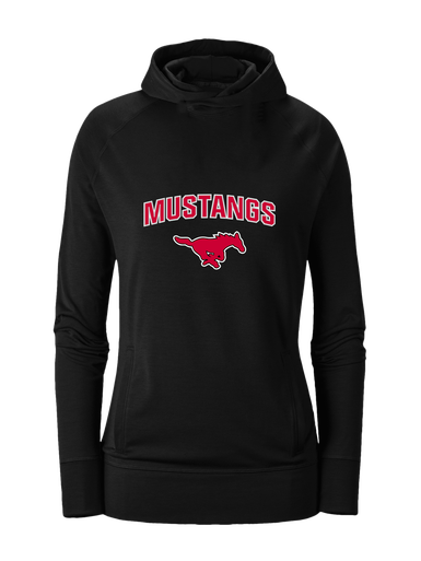 North Shore Mustangs Mascot #6 Women's Hoodie