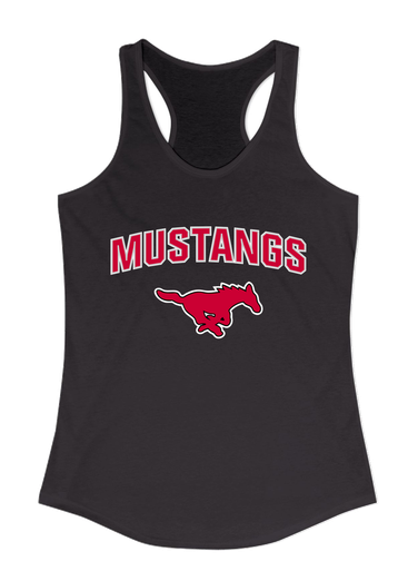 North Shore Mustangs Mascot #6 Women's Tank Top