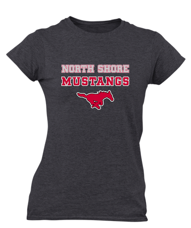 North Shore Mustangs Spirit Women's SS T-Shirt