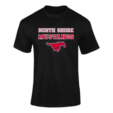 North Shore Mustangs Spirit Men's SS T-Shirt