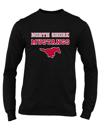 North Shore Mustangs Spirit Men's LS T-Shirt