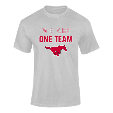 North Shore Mustangs We Are One Team Men's SS T-Shirt