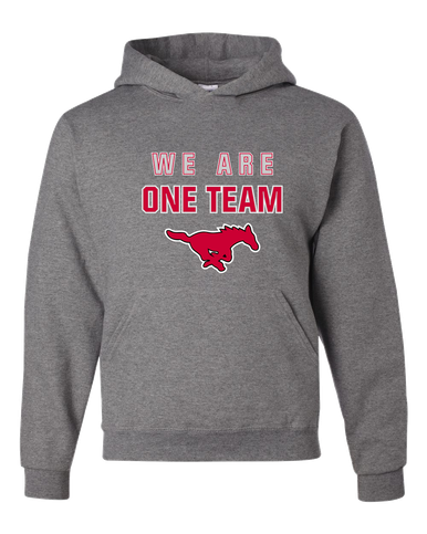 North Shore Mustangs We Are One Team Men's Premium Hoodie