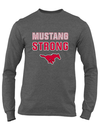 North Shore Mustangs Strong #2 Men's LS T-Shirt