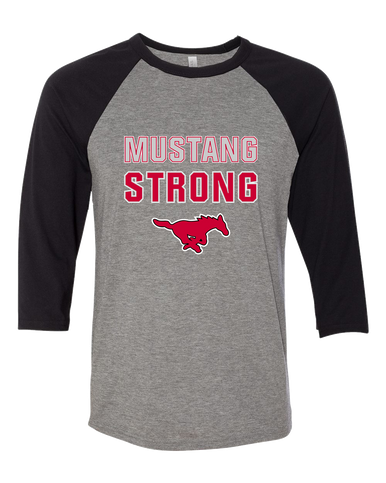 North Shore Mustangs Strong #2 Women's Baseball T-Shirt