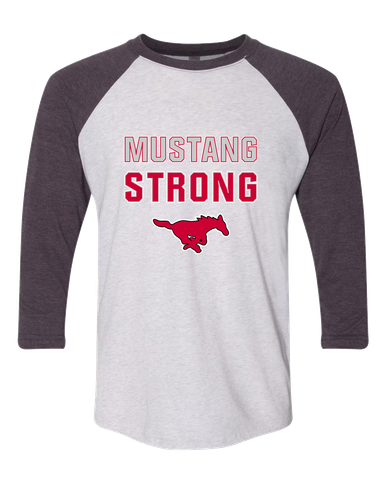 North Shore Mustangs Strong #2 Men's Baseball T-Shirt