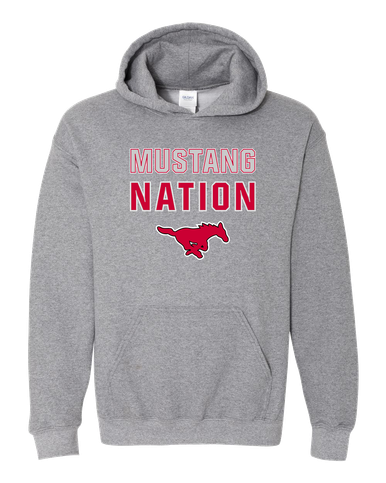 North Shore Mustangs Nation #2 Men's Hoodie
