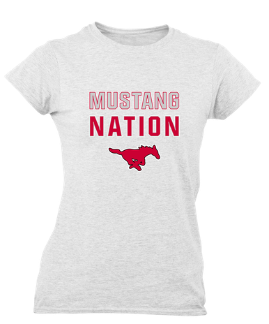 North Shore Mustangs Nation #2 Women's Premium SS T-Shirt