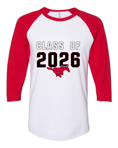North Shore Mustangs Class of 2026 Women's Baseball T-Shirt