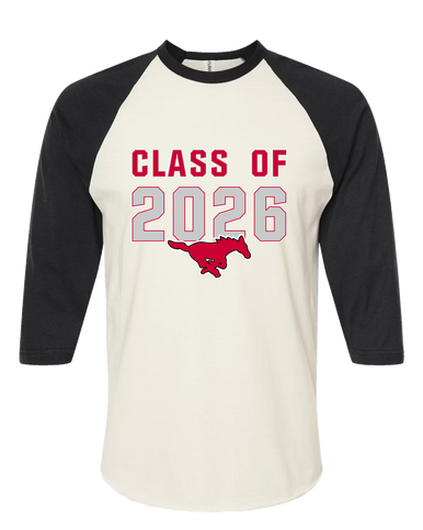 North Shore Mustangs Class of 2026 Men's Baseball T-Shirt