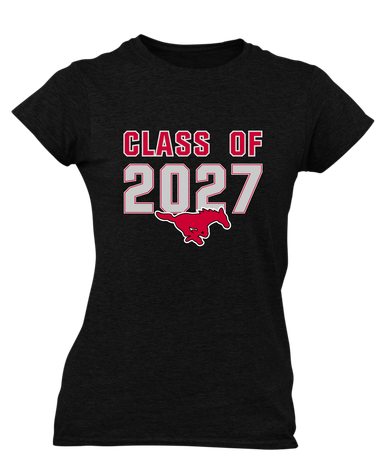 North Shore Mustangs Class of 2027 Women's SS T-Shirt