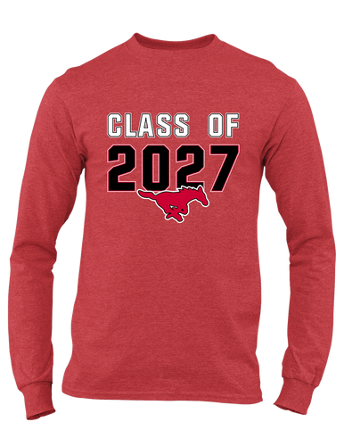 North Shore Mustangs Class of 2027 Men's Premium LS T-Shirt