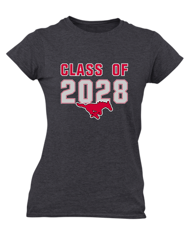 North Shore Mustangs Class of 2028 Women's SS T-Shirt