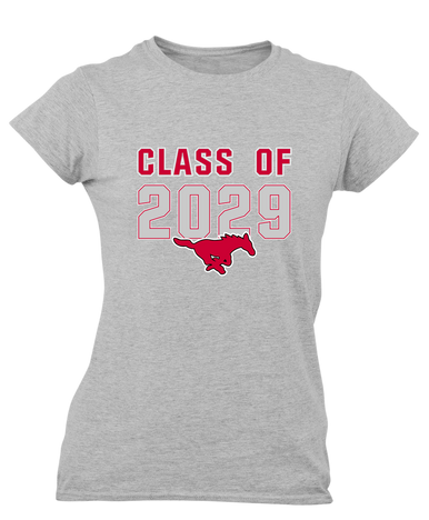 North Shore Mustangs Class of 2029 Women's SS T-Shirt