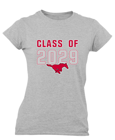 North Shore Mustangs Class of 2029 Women's Premium SS T-Shirt