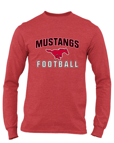 North Shore Mustangs Football #1 Men's Premium LS T-Shirt