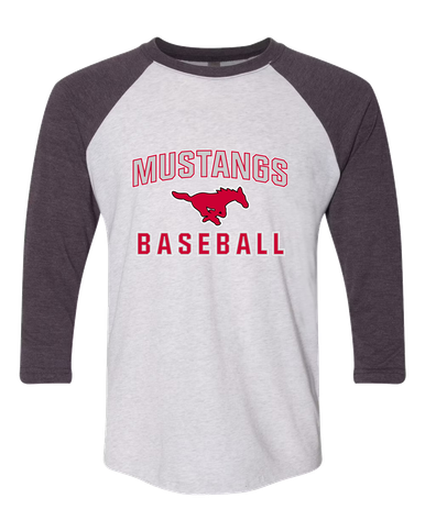 North Shore Mustangs Baseball #1 Women's Baseball T-Shirt