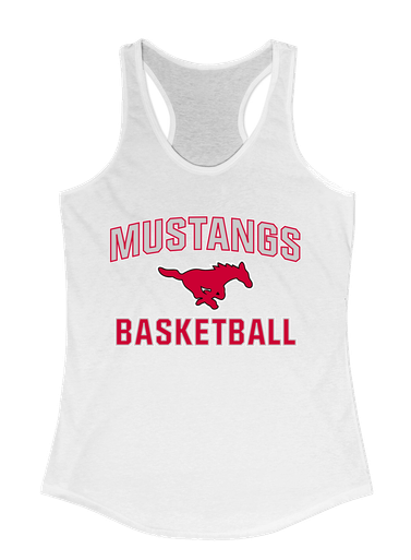 North Shore Mustangs Basketball #1 Women's Tank Top