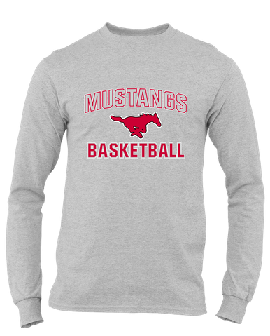 North Shore Mustangs Basketball #1 Men's Premium LS T-Shirt