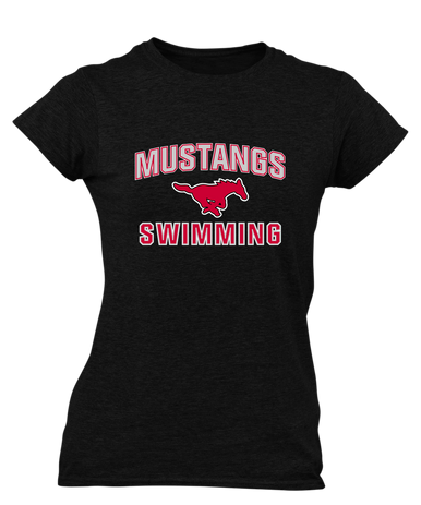 North Shore Mustangs Swimming Women's Premium SS T-Shirt