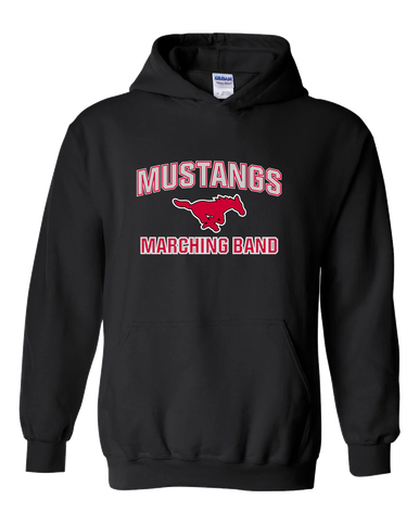 North Shore Mustangs Marching Band Men's Hoodie