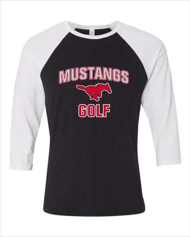 North Shore Mustangs Golf Men's Baseball T-Shirt